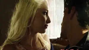 DIGITAL PLAYGROUND Tattooed blonde beauty fucked closeup at home