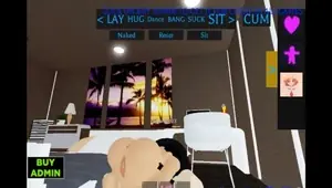 Fuking a rich girl in roblox