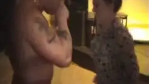 disgraceful horny party guests in public