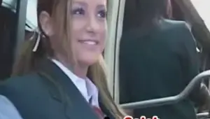 European Exchange Student In Japanese Buseuropean