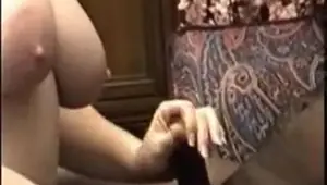 Busty amateur Fiona sucking and fucking black dick