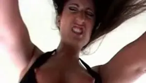 Hot latina woman with black man Interracial