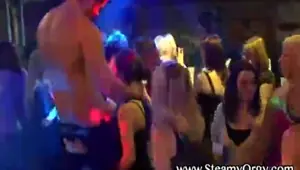 Cfnm sluts fuck male strippers