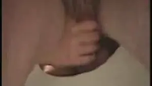 Gloryhole fucking a strangers cock till he cums inside me video 8