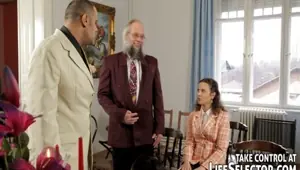 LIFESELECTOR Unfaithful bride gets punished and kinky actions