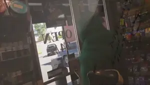 DOGFARTNETWORK Nadia Ali having fun with black cock in a gloryhole