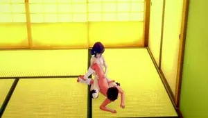 Kimetsu no Yaiba Inosuke Fucks Tanjiro in Tatami with moans Demon Slayer Kim Triple X