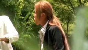 Officegirls fuck in Public