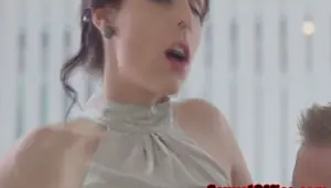 BABES NETWORK Antonia Sainz sucking dick in the office