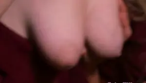 Busty model pussyfucked before cocksucking