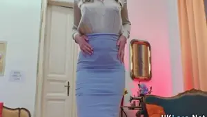 Solo brit in stockings