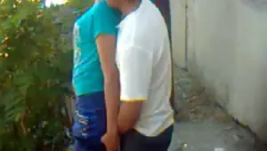 Uzbek young couple outdoor Khwarezm video 1