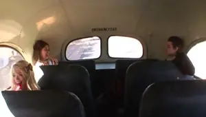 bus stop girls 2 Gigi Rivera, Ron Jeremy