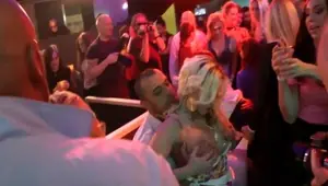 DRUNKSEXORGY Wet bitches dance and take dicks