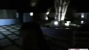 Hottie teens gets fucked hardcore on their halloween party