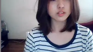 korean girl on web cam