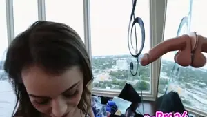 PETITE CITY 2 Petite Kylie Quinn takes a major cock in her pussy