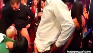 Sexual pornstars fucking at casino party