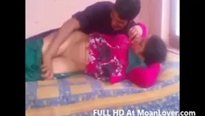 Indian Girl moaned by his boyfriend MoanLover dot com
