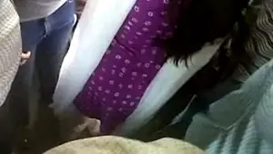 GIRL ENJOY DICK RUB IN BUS