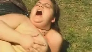 Sexy Big BOOB BBW Fucks In The Jungle