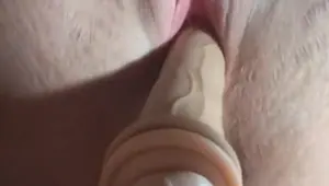 Mirror POV of fucking my pussy with my toy