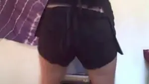PAWG Waitress BOOTY CLAPS Out of Uniform Ameman