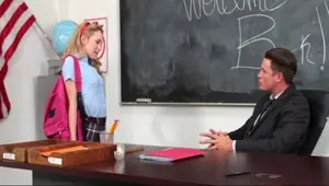 INNOCENT HIGH Promiscuous Teen Fucks Teacher Angel Smalls