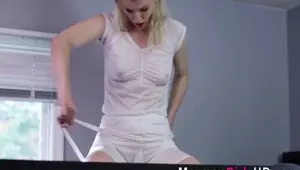 Lesbian Mormon teens fuck