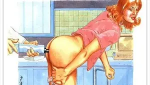 Comic: Big Tit Anime BDSM Fetish Comic Kim Triple X