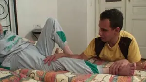 GRANNYBET Hot grandma takes it from behind