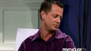 PENTHOUSE Sexy blonde gets naied Allie James