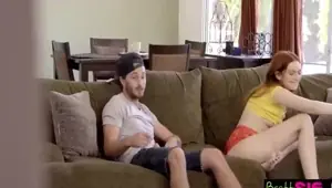 Bratty Sister Watching Tv And Caught Fucking My Step Sister S7:E4