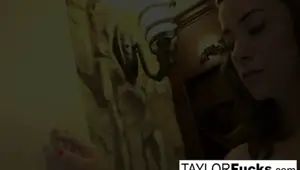 Wine closet masturbation Taylor Vixen