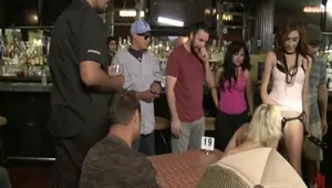 Bound blond anal banged in public Alice Frost, John Strong, Princess Donna