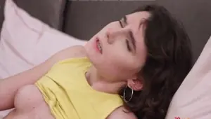 18 Videoz Darcy Dark Teeny fucked on a soft rug