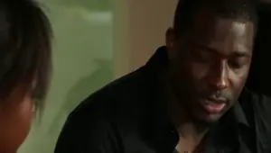 Ebony masseuse jizzed