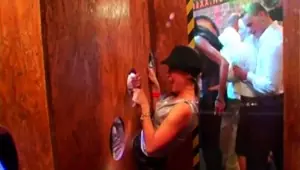 DRUNKSEXORGY Hot party lesbians fingering quims