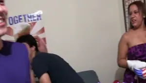 CAMPUS IS COOL Barely legal college coeds have a little orgy