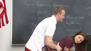 Uniform teen facialized