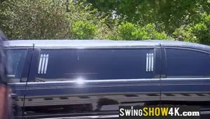 Normal couple seek out some adventure in the bedroom The orgy house is a great choice