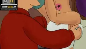 DRAWN HENTAI Futurama Porn Fry and Leela having sex