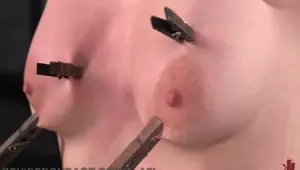 DEVICE BONDAGE Gorgeous Blonde Suffers In Strict Bondage