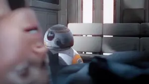 Rey and the Droid