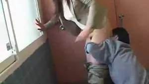 Mosaic: Busty Asian woman seduced to have sex