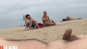 Beach Dickflash 17 With Cumshot And Mlifs Reaction