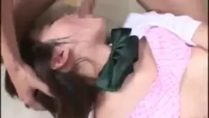 Cum covered asian bukkake cutie