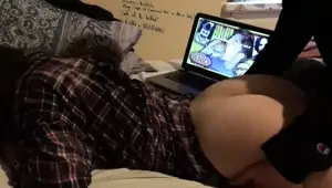 Girlfriend surrenders to his erected cock