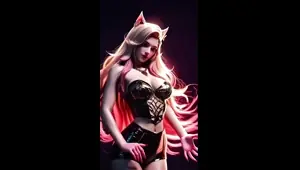 Ahri's Passionate Dance SISTAR Give It To Me LOL 3D Dance