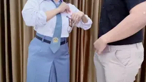 High School Student Asks Her Steobrother for Pocket Money